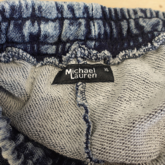 Michael Lauren Gray Jonas Jogger Pants cotton with knee slits Size XS NWT - Picture 6 of 8